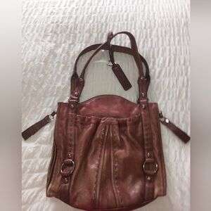 B. Makowsky Rose-Brown Shoulder Bag